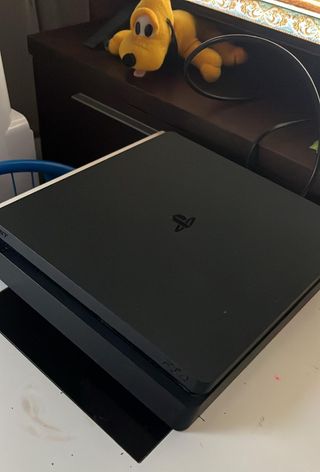 Consola PS4 Slim + 2 Mandos (Negro y Azul) 1 tera 