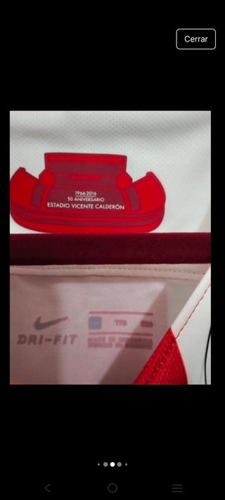 Camiseta Nike Atlético de Madrid Talla XXL 16/17