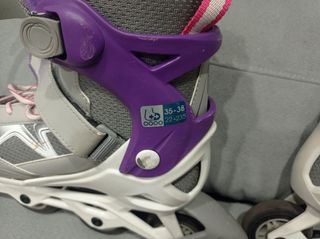Patines en línea infantiles Oxelo morados