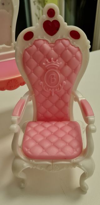 Specchiera e Sedia Barbie Vintage
