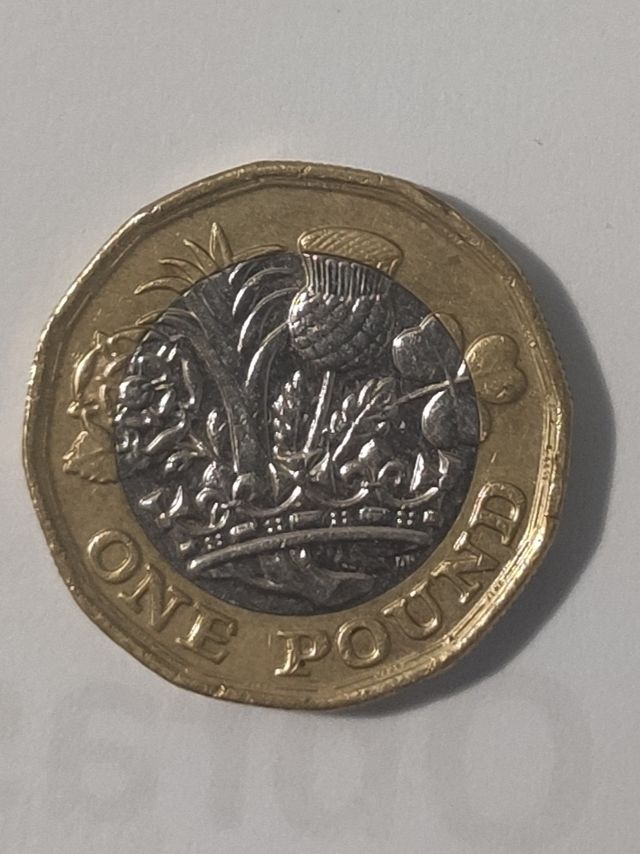 Moneda 1 Libra 2017 Isabel II