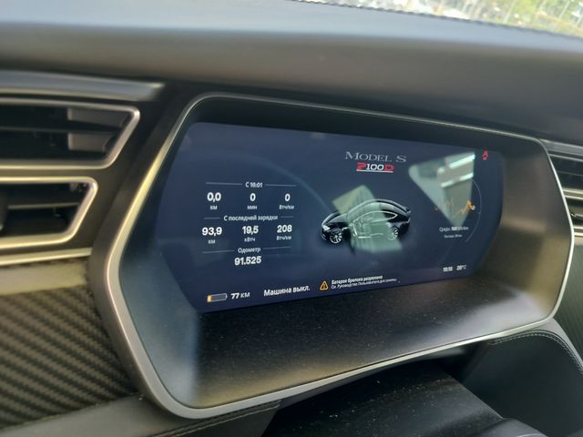 Tesla model  s  2018