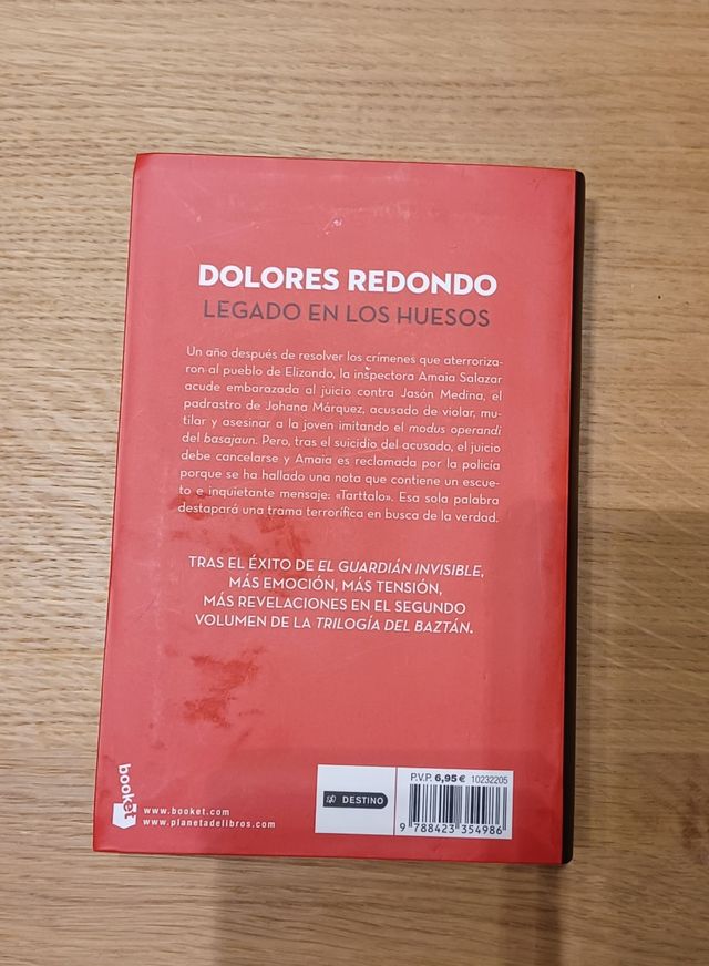 Legado en los huesos: Trilogía del Baztán 2