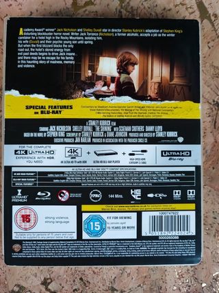 El Resplandor Blu-ray