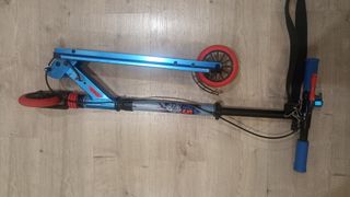 Patinete Oxelo MID 5 azul con caja original 
