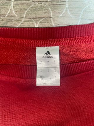 Sudadera Adidas Roja