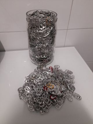 Chapas de latas para hacer manuales 