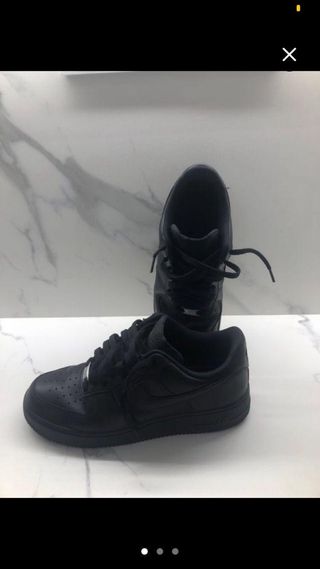 Nike Air Force 1 Negras Sin Usar Talla 43