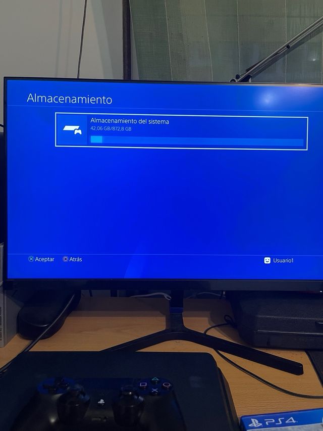 PS4 Slim 1TB + Mando + FIFA 17