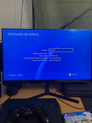 PS4 Slim 1TB + Mando + FIFA 17