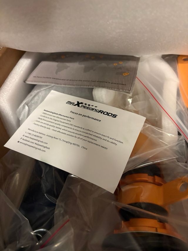 Kit Suspensión Coilover Ajustable