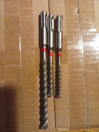 Brocas Hilti 6mm, 8mm, 10mm