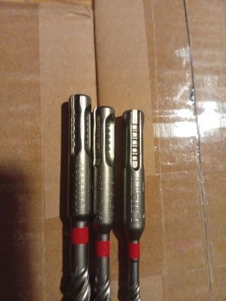 Brocas Hilti 6mm, 8mm, 10mm