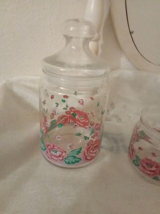 Barattoli in vetro vintage