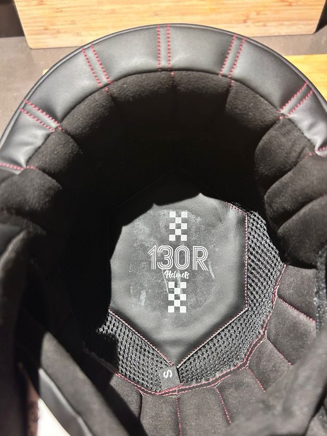 Casco Moto Negro 130R talla S