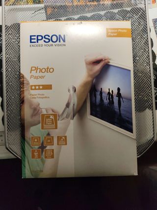 Papel Fotográfico Epson Inkjet A4 190g 25 Hojas