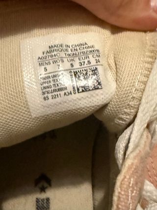 Zapatillas Converse rosas altas