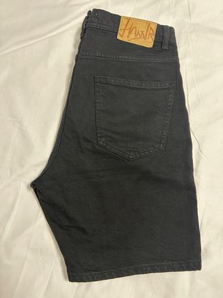 Bermudas Zara Negras Talla M