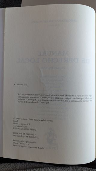 MANUAL DE DERECHO LOCAL