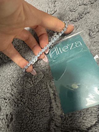 Pulsera Alteza Plata con Circonitas