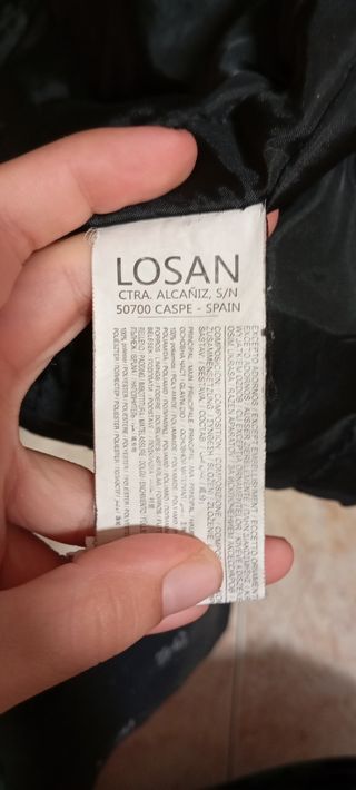 Anorak Negro Losan