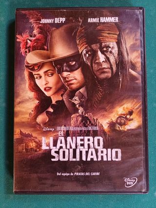 EL LLANERO SOLITARIO. JOHNNY DEEP. DVD.