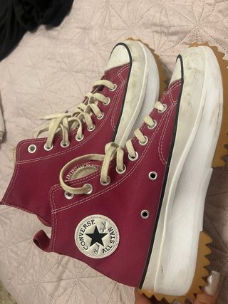 Converse rosas  Plataforma