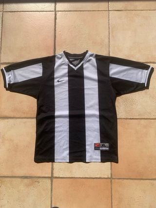 Nike Retro Striped Jersey Vintage Football Shirt S