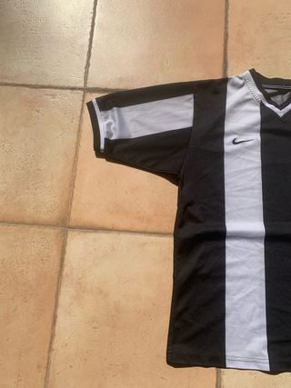 Nike Retro Striped Jersey Vintage Football Shirt S