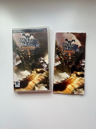 Monster Hunter Freedom PSP - Confezione e manuale