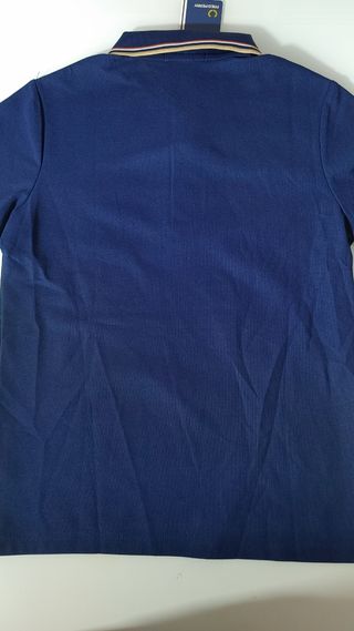 Camiseta polo azul oscura