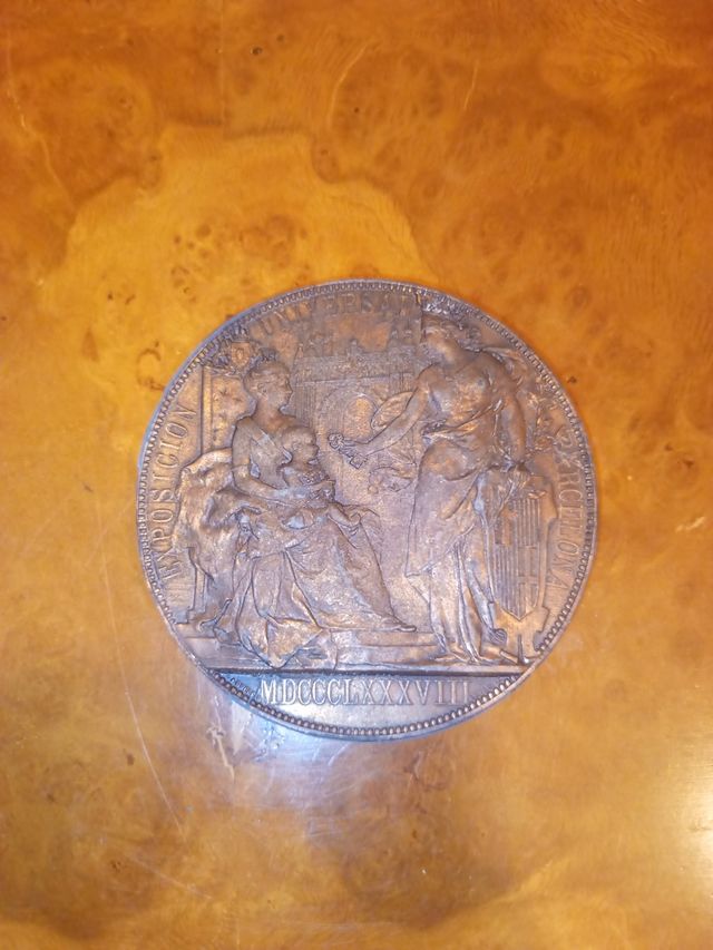 Moneda Exposición Universal Barcelona 1888
