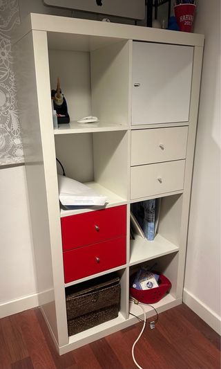 Estanteria ikea kallax 4x2