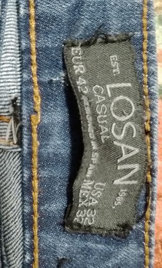 Pantalones vaqueros azules