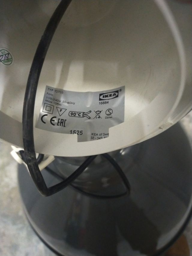 Lámpara colgante Ikea Skurup 50cm