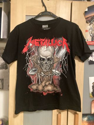 T-shirt Metallica nera