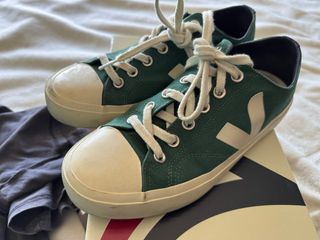 Zapatillas Veja Talla 42 Verde/Blanco