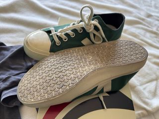 Zapatillas Veja Talla 42 Verde/Blanco