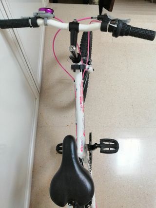 Bicicleta DTB con marchas