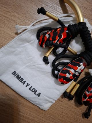Collar Bimba y Lola Dorado Multicolor