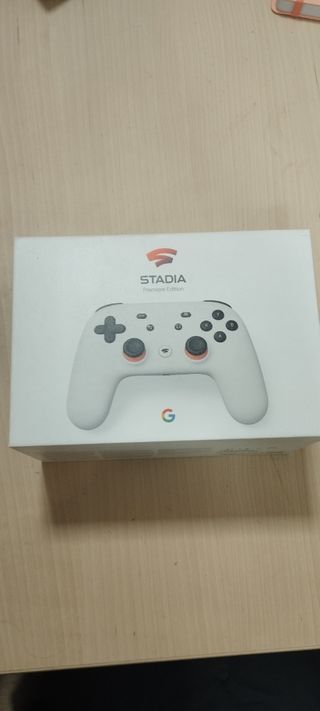 Google Stadia Controller y Chromecast