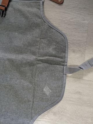 Bolso cambiador bebé gris y marrón