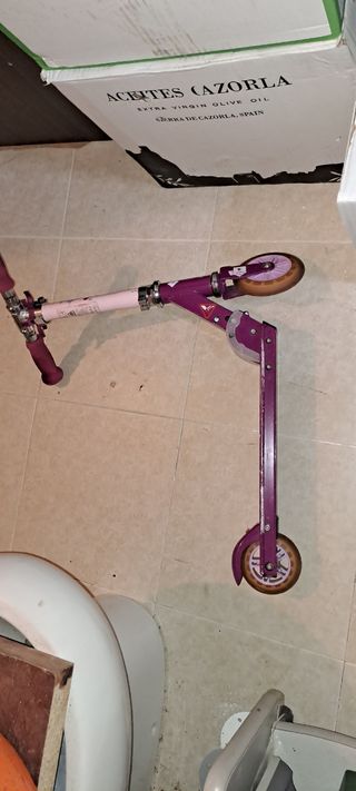 Patinete Oxelo Play 3 Time 08 Morado