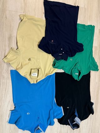 Polo de diferentes marcas, todos originales