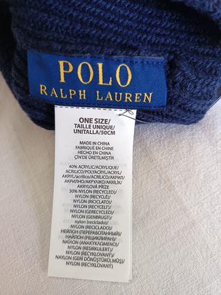 Gorro Polo Ralph Lauren con bordado