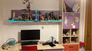 Estantería infantil para escritorio