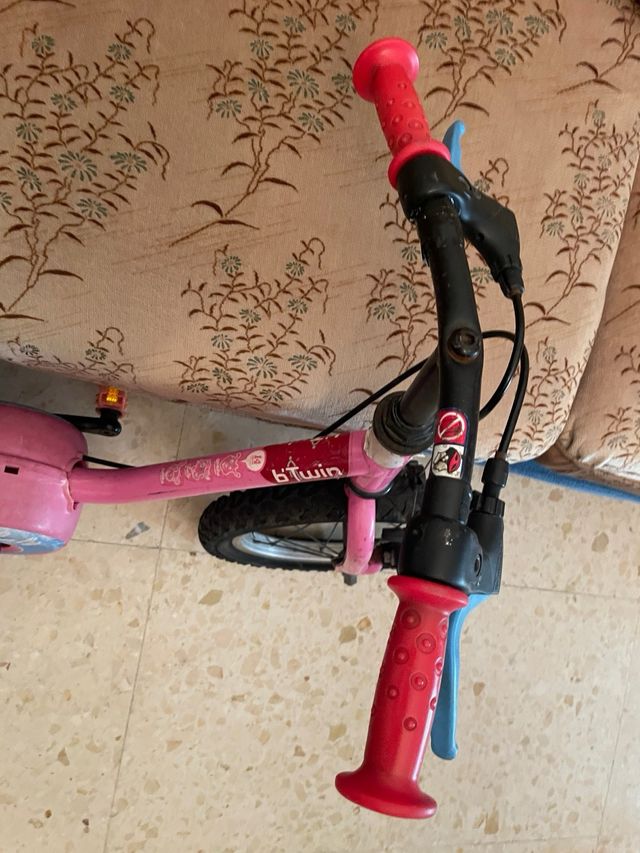 Bicicleta infantil rosa Btwin