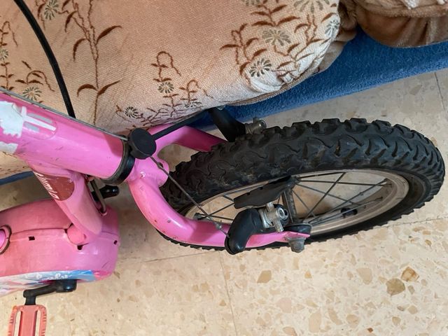 Bicicleta infantil rosa Btwin