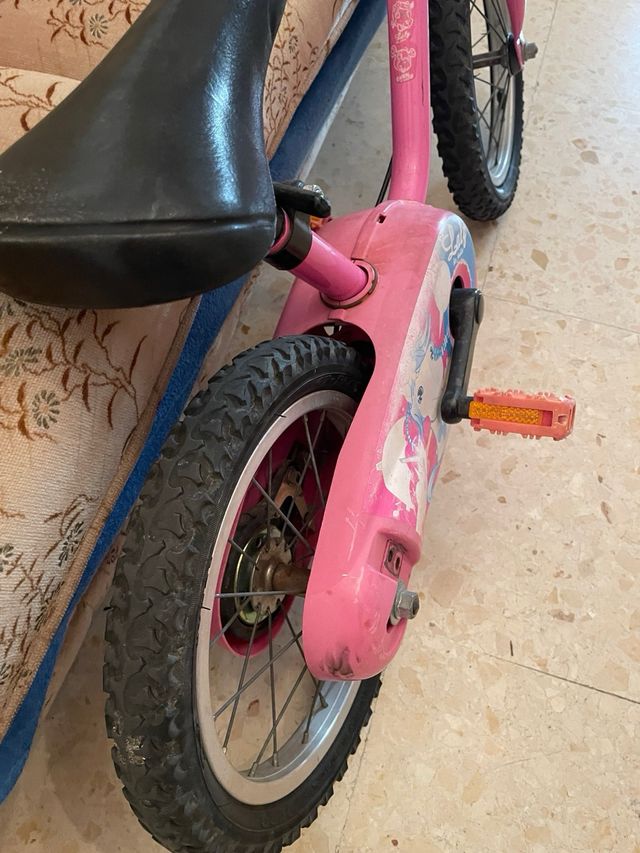 Bicicleta infantil rosa Btwin
