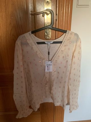 Blusa Pedro del Hierro Beige Talla L